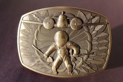 Smokejumpers belt buckle