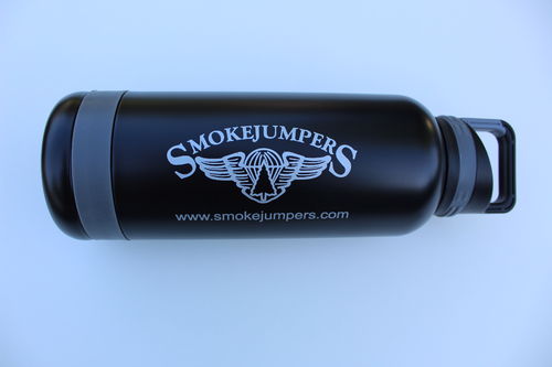SMOKEJUMPERS logo water bottle – wildland firefighting